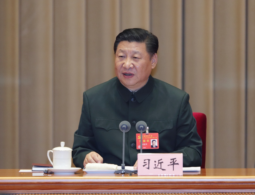 10月26日，中共中央总书记、国家主席、中央军委主席习近平出席在京召开的军队领导干部会议并发表重要讲话。